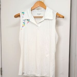 SWINGDISH SLEEVELESS GOLF TOP SIZE SMALL